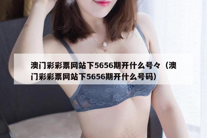 澳门彩彩票网站下5656期开什么号々（澳门彩彩票网站下5656期开什么号码）